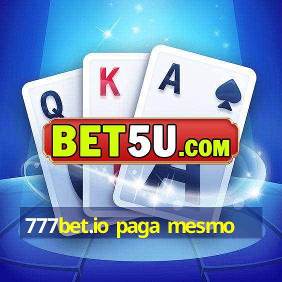 777bet.io paga mesmo