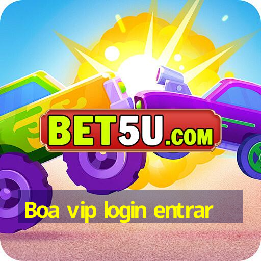 Boa vip login entrar