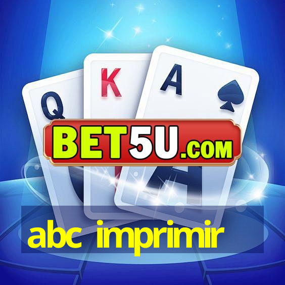 abc imprimir