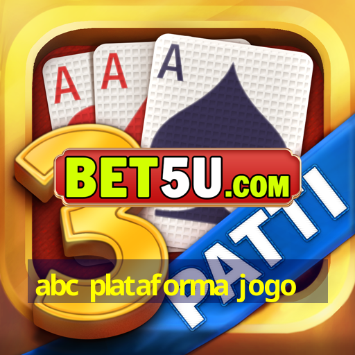 abc plataforma jogo