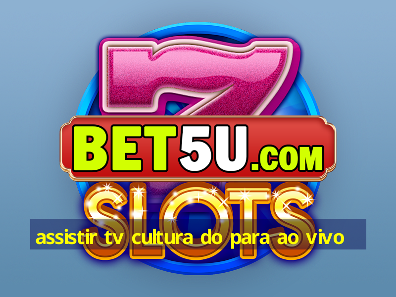 assistir tv cultura do para ao vivo