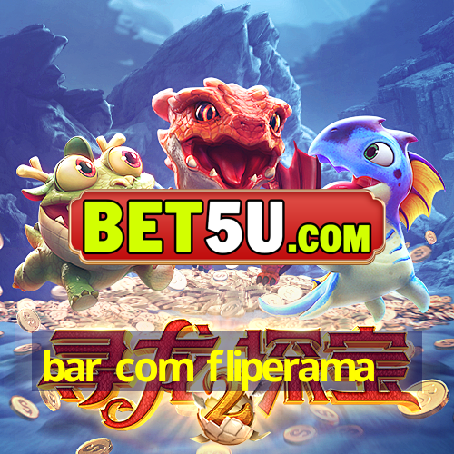 bar com fliperama