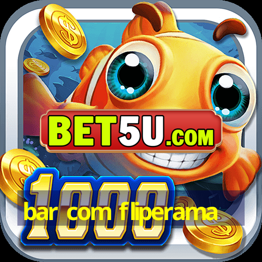 bar com fliperama