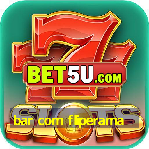 bar com fliperama