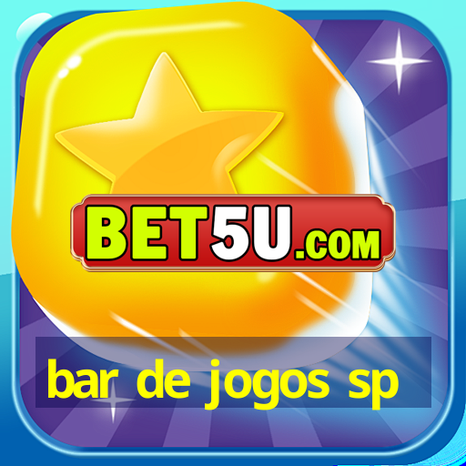 bar de jogos sp