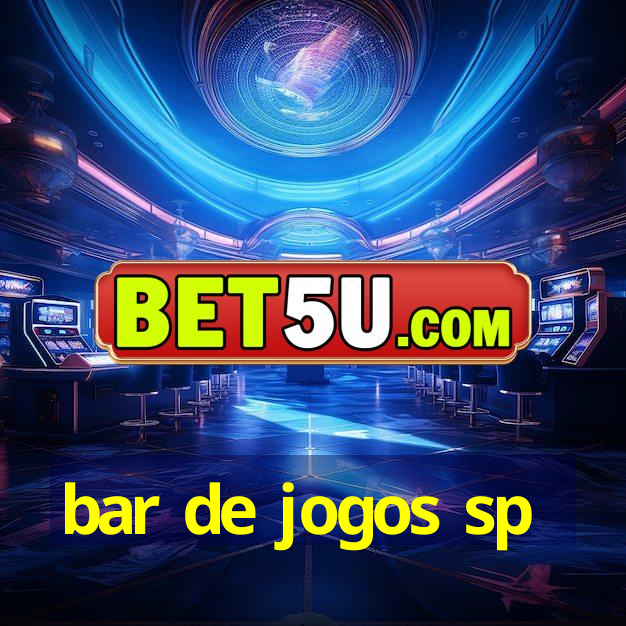 bar de jogos sp