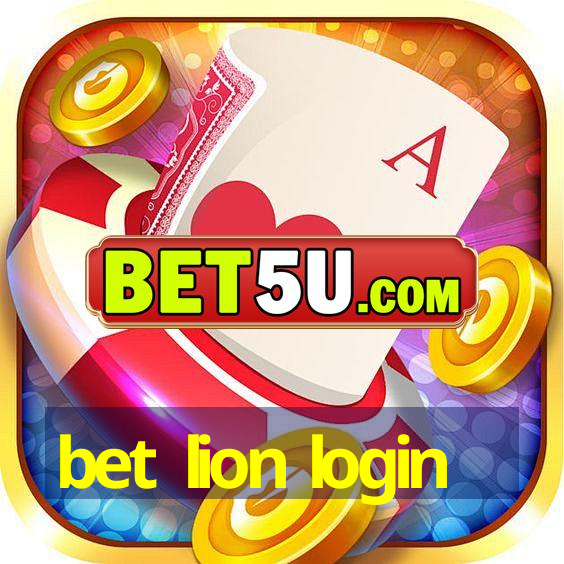 bet lion login