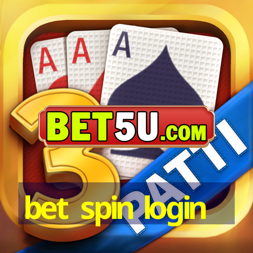 bet spin login