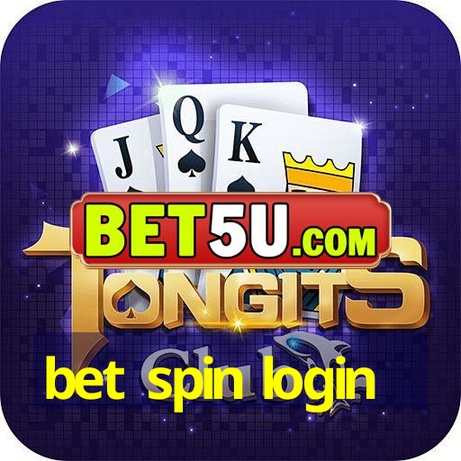 bet spin login