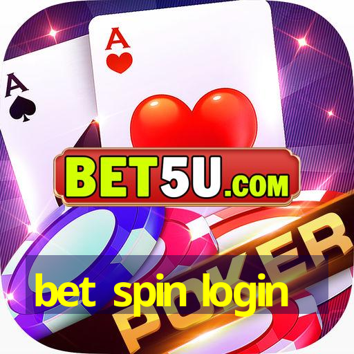 bet spin login