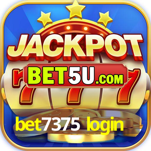 bet7375 login