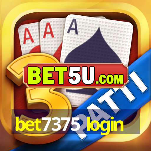 bet7375 login