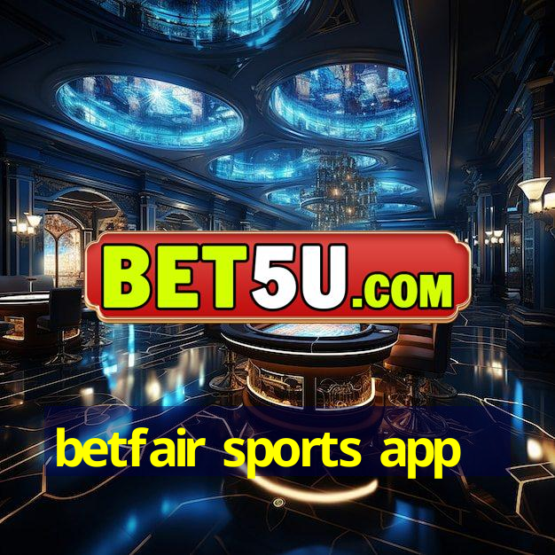 betfair sports app