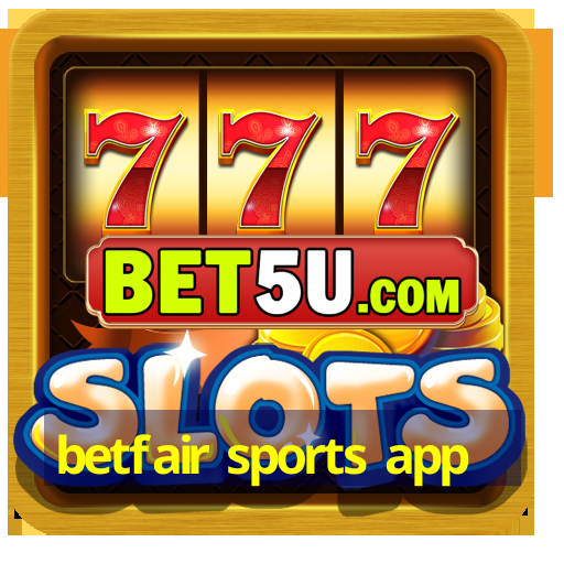 betfair sports app