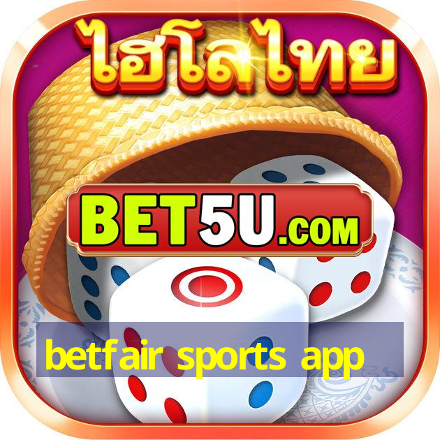 betfair sports app