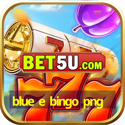 blue e bingo png