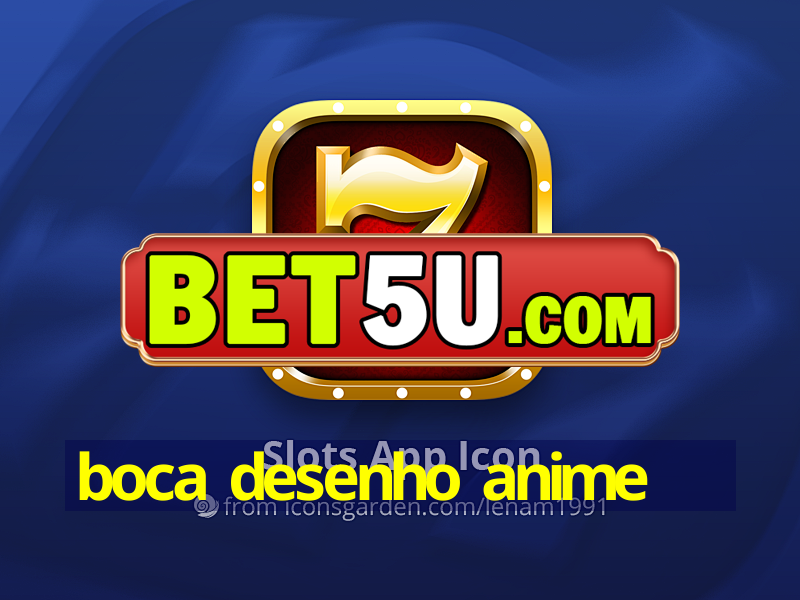 boca desenho anime