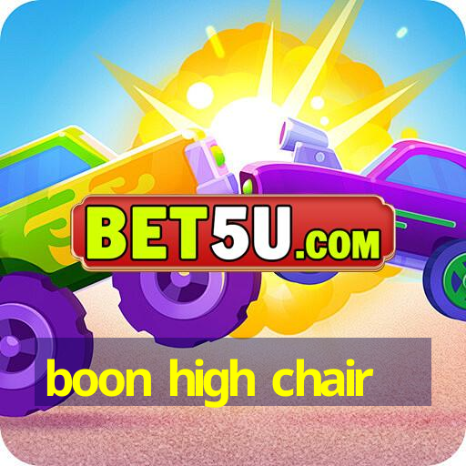 boon high chair