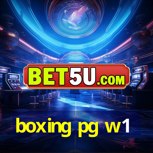 boxing pg w1