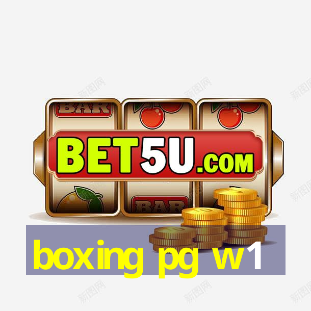 boxing pg w1