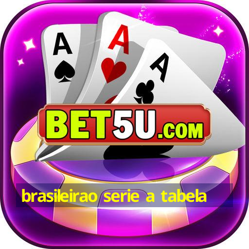 brasileirao serie a tabela