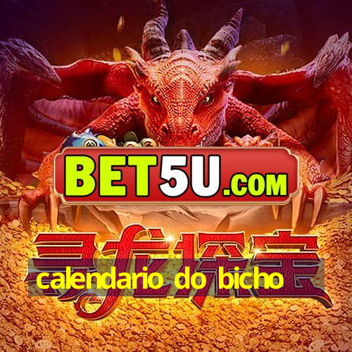 calendario do bicho