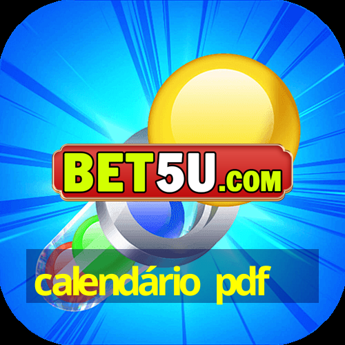 calendário pdf