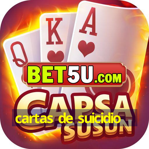 cartas de suicidio