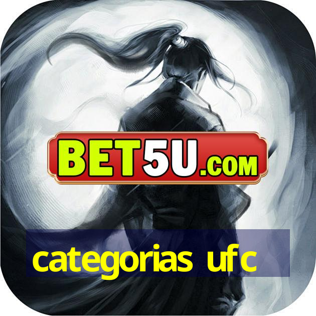 categorias ufc