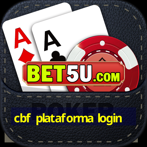 cbf plataforma login