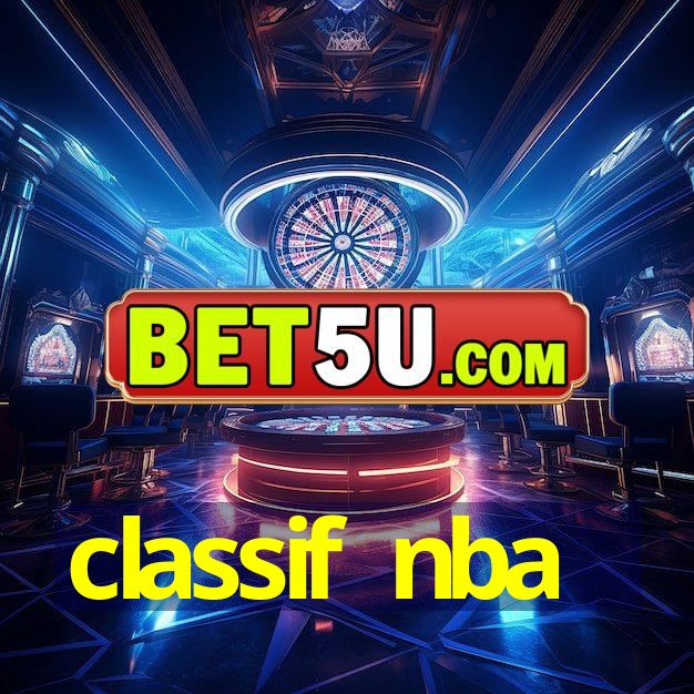 classif nba