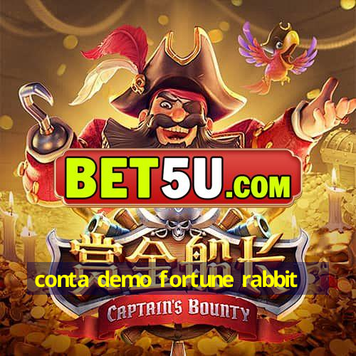 conta demo fortune rabbit