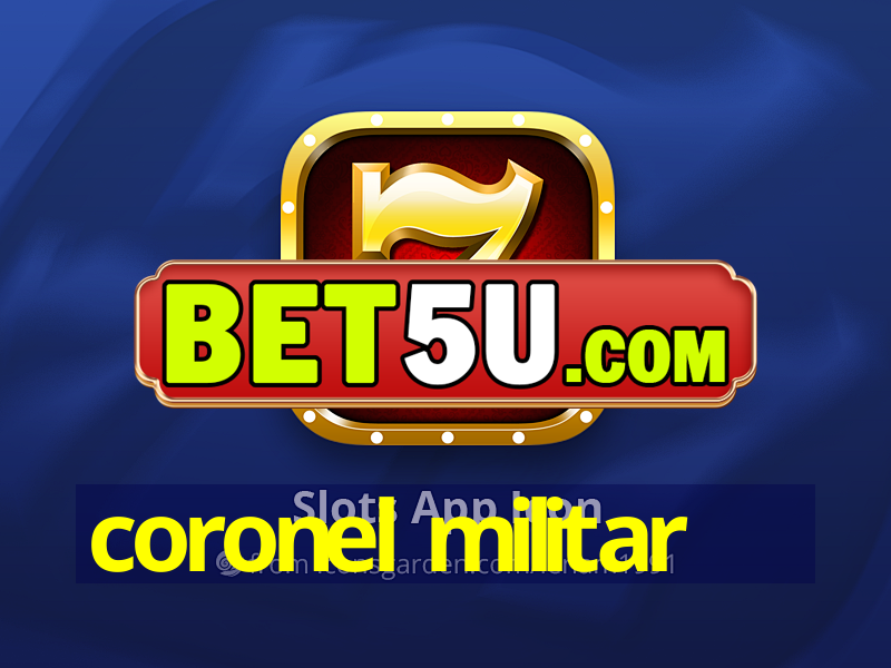 coronel militar