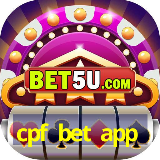 cpf bet app