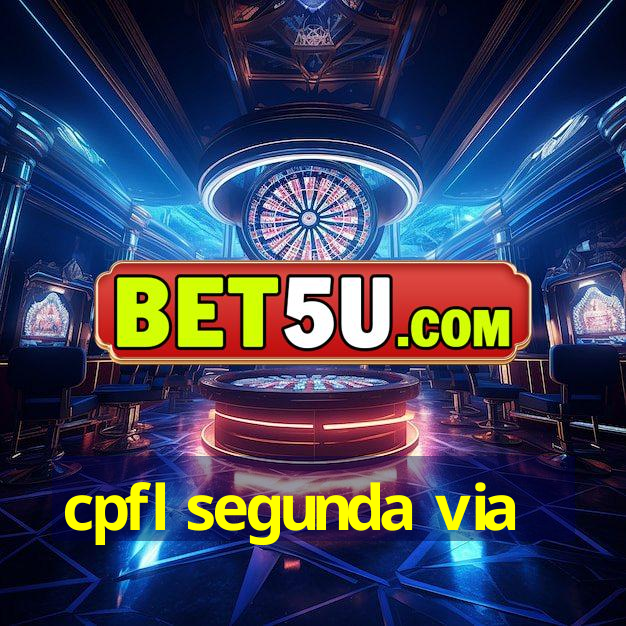 cpfl segunda via