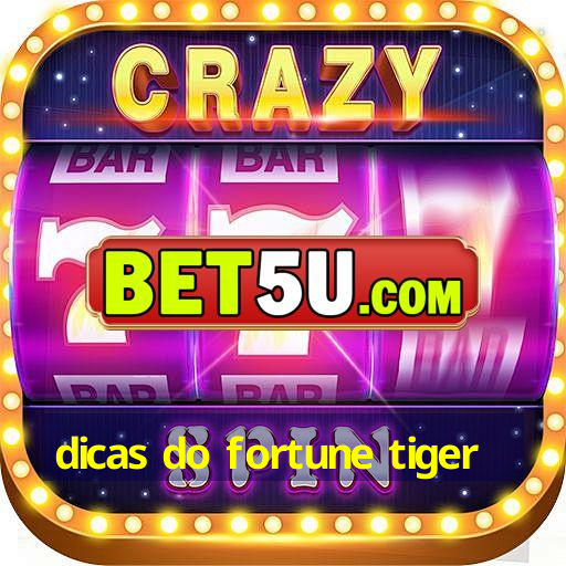 dicas do fortune tiger