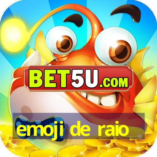 emoji de raio