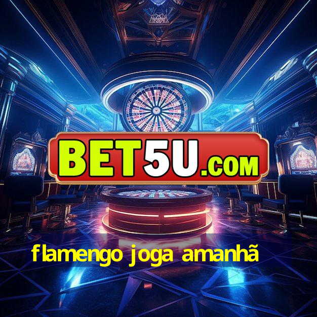 flamengo joga amanhã