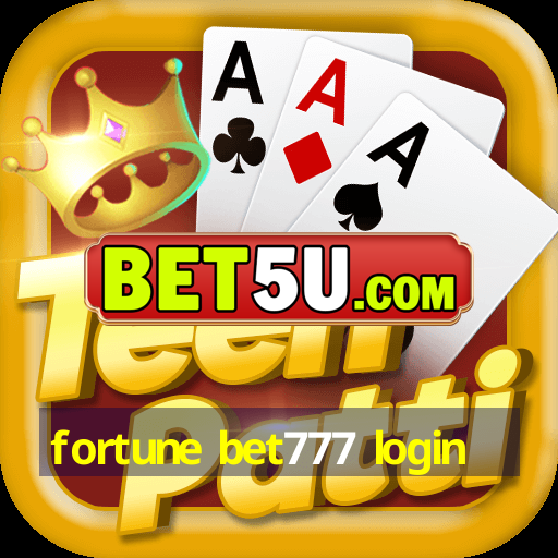 fortune bet777 login