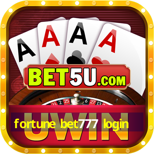 fortune bet777 login