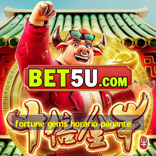 fortune gems horario pagante