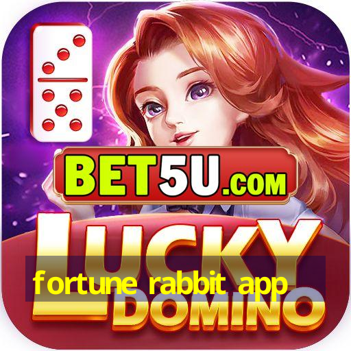 fortune rabbit app