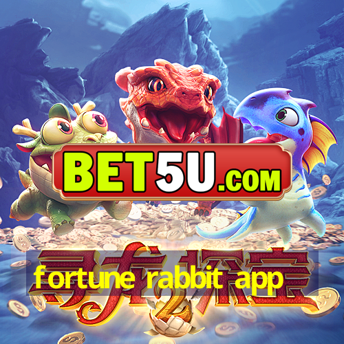 fortune rabbit app