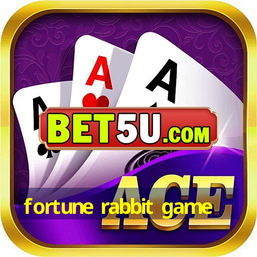 fortune rabbit game