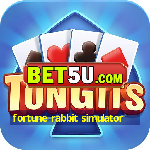 fortune rabbit simulator