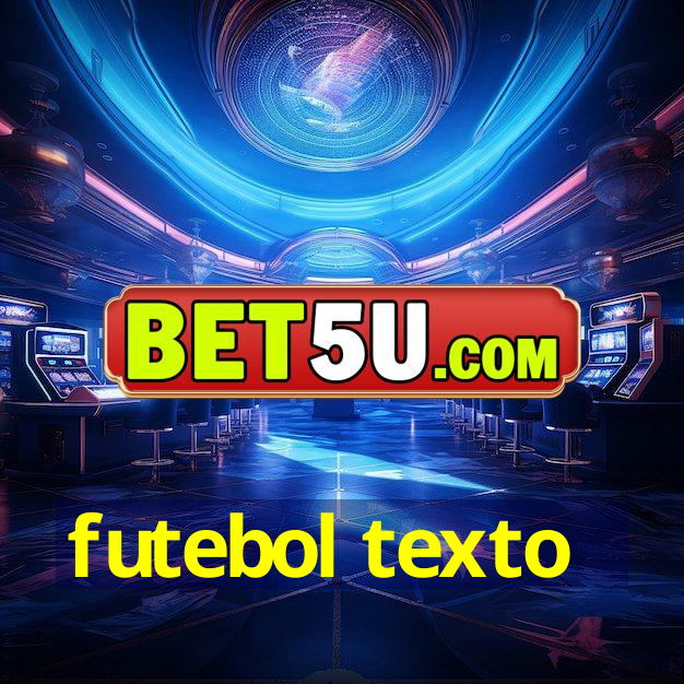 futebol texto