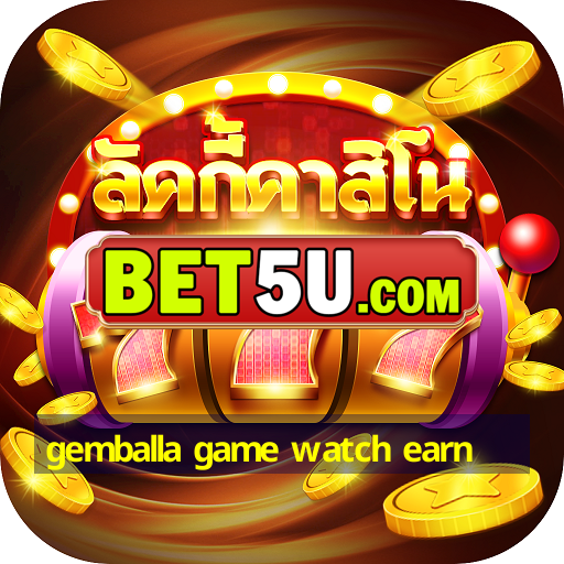 gemballa game watch earn