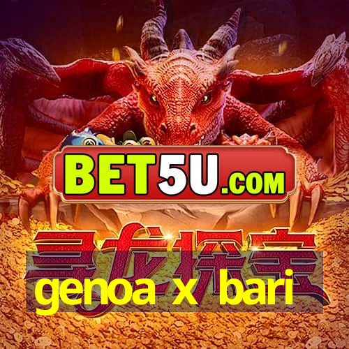 genoa x bari