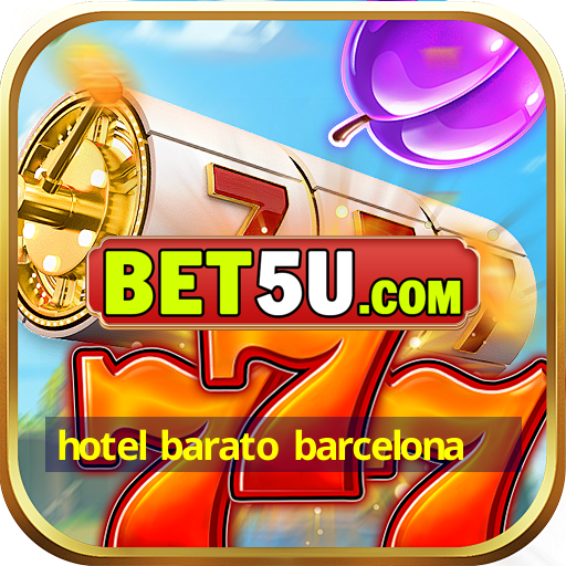 hotel barato barcelona