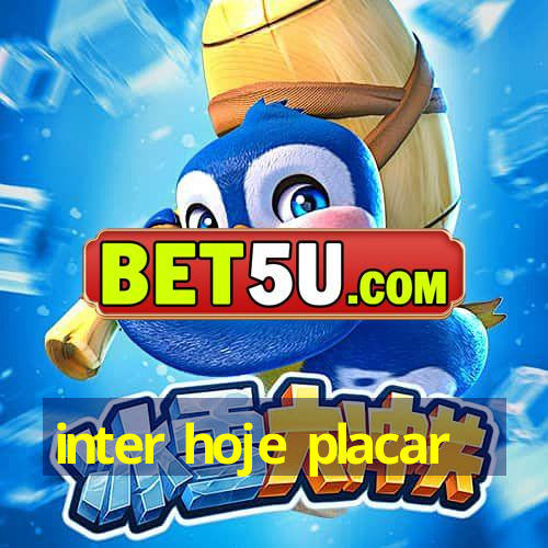 inter hoje placar